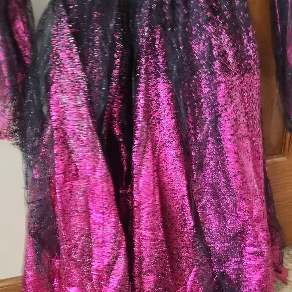 Spirit Shimmer Witch Costume for Kids - Pink and Black - Picture 7 of 8